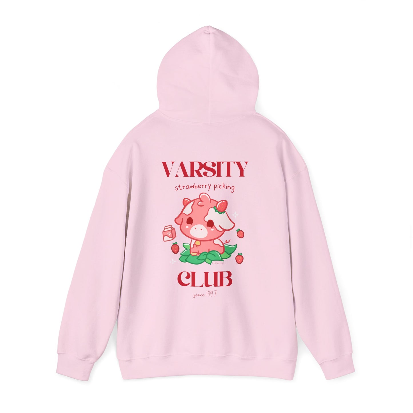 Varsity Strawberry Picking Club Hoodie