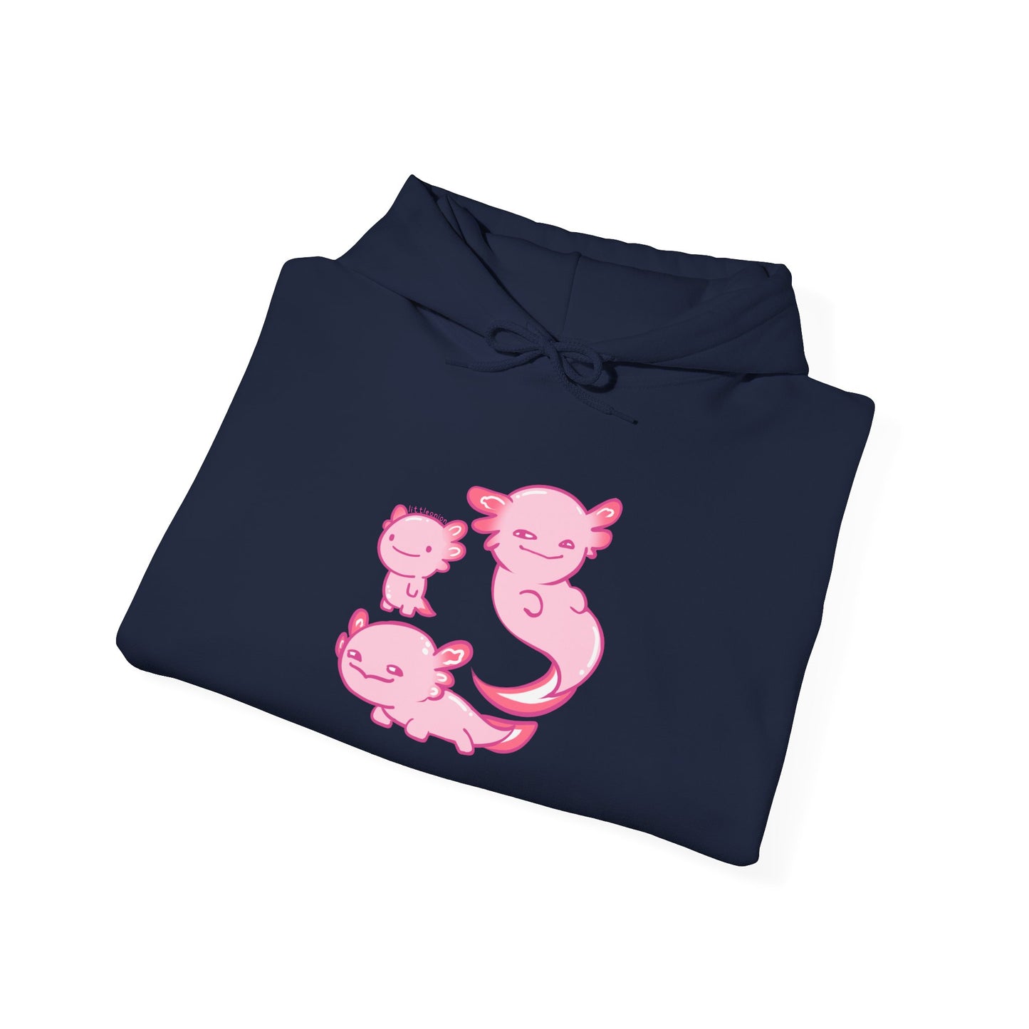 Smiling Axolotl Hoodie