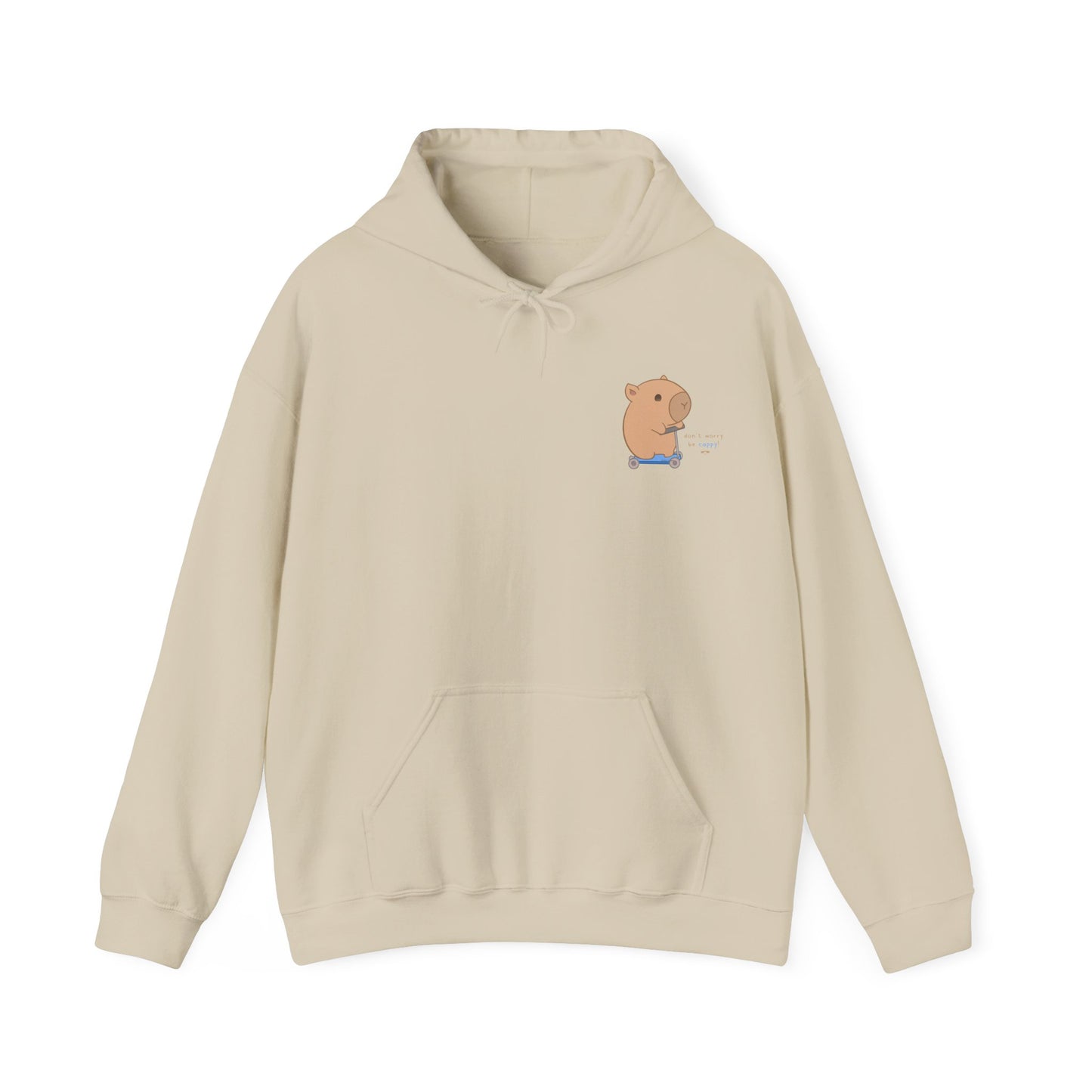 "Be Cappy" Capybaras Hoodie
