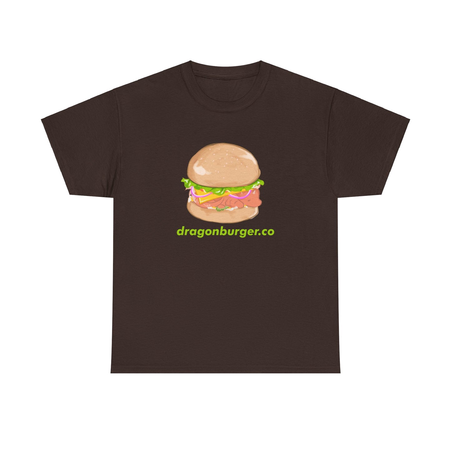 dragon burger tshirt