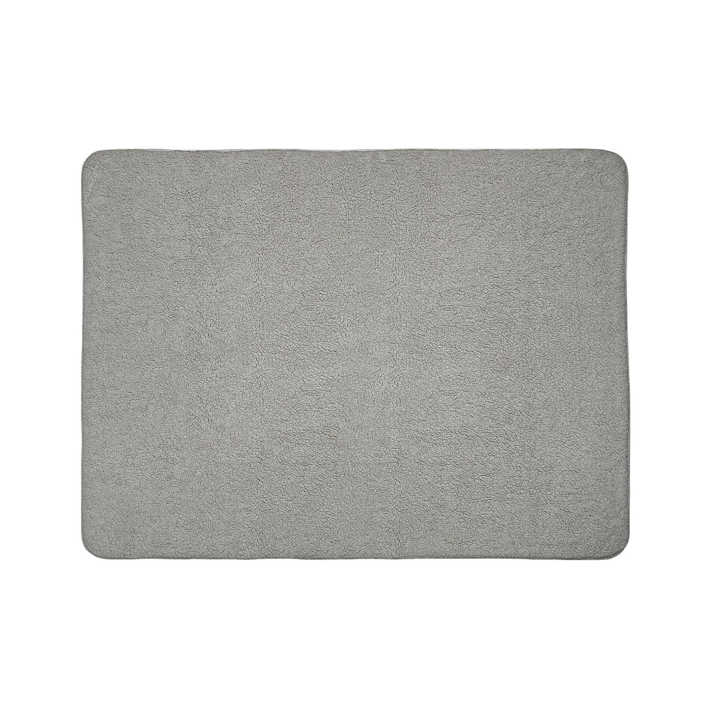 Sophisticated Mistletoe Fleece Sherpa Blanket