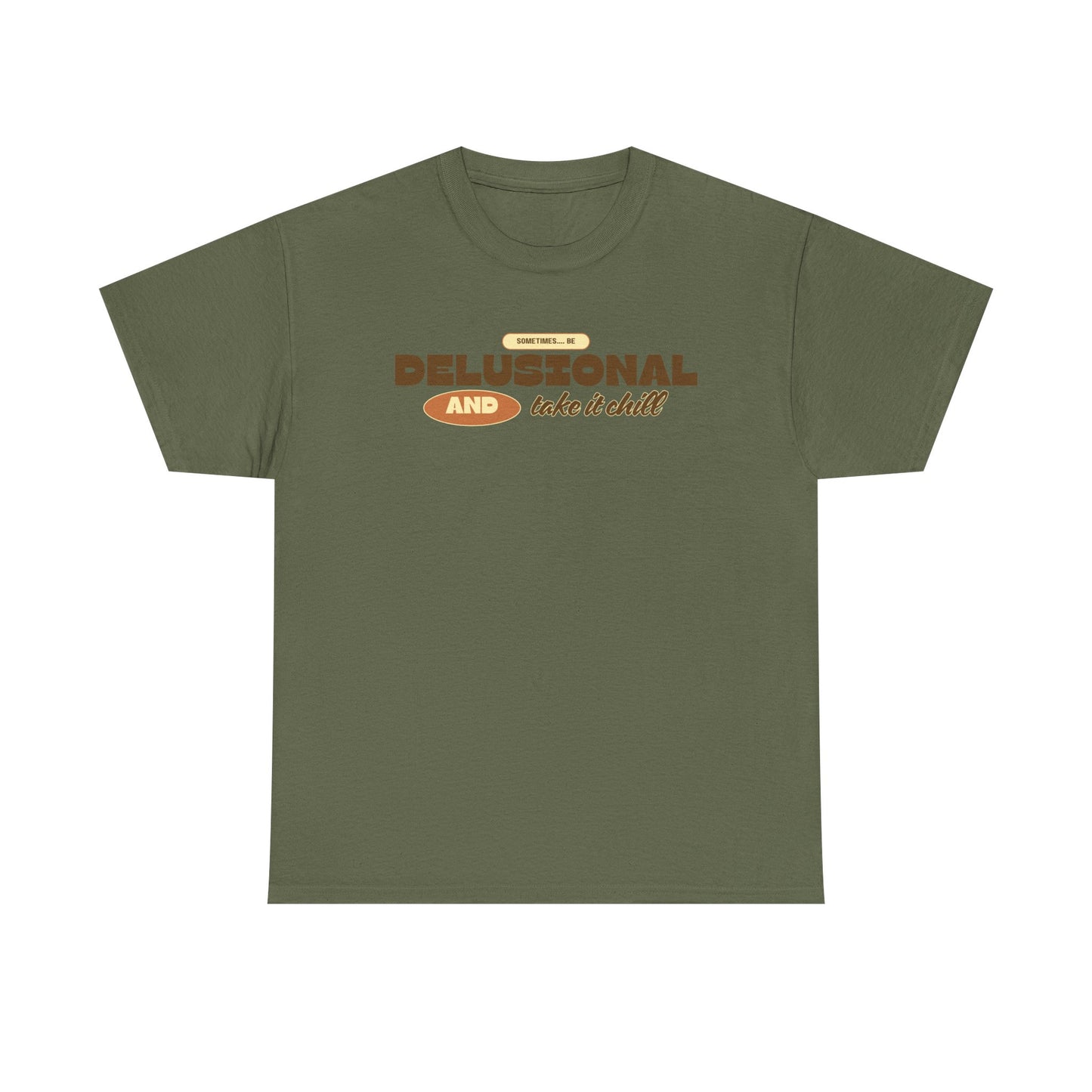 delusional chill capy tee