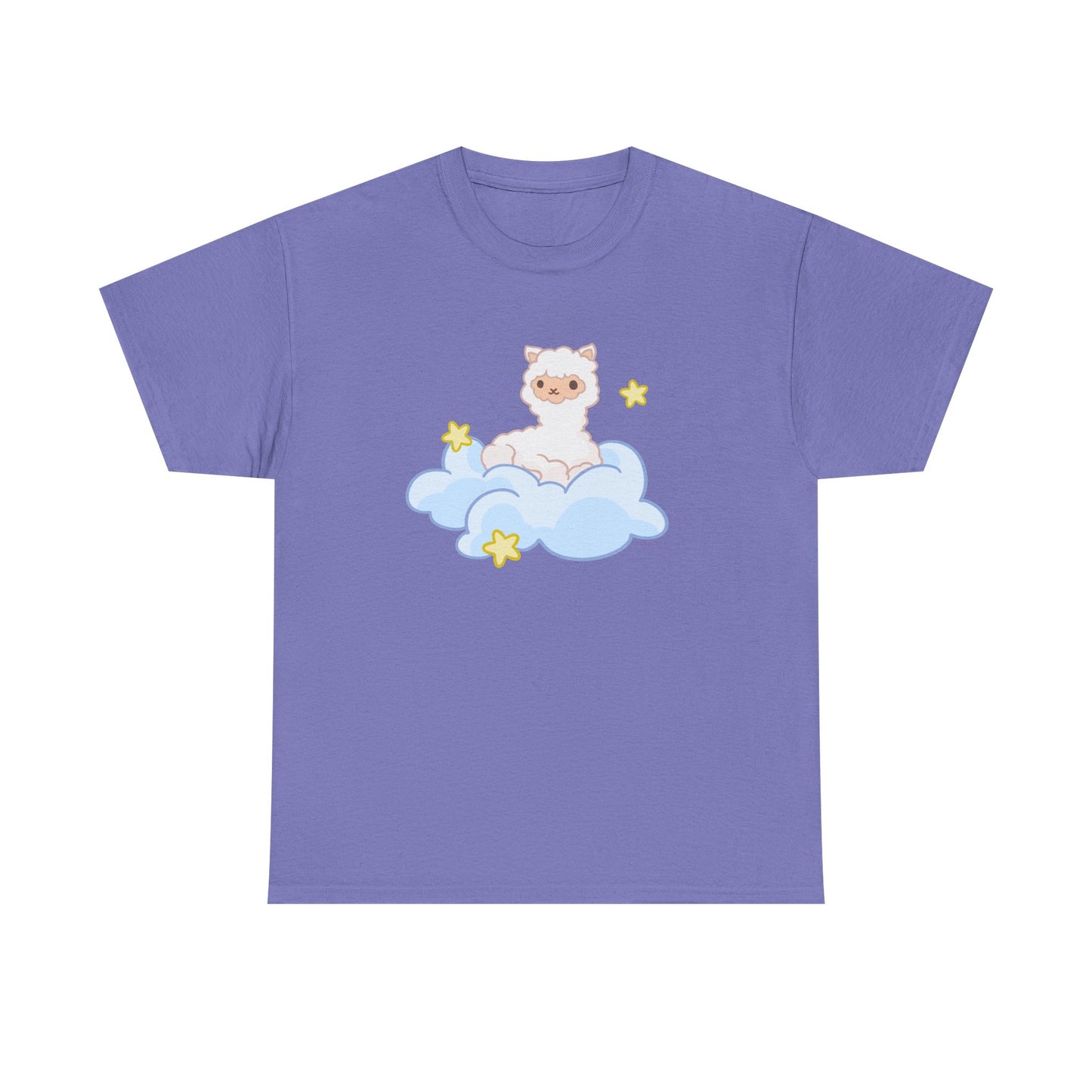 Fluffly Llama Fluffy Cloud Tshirt