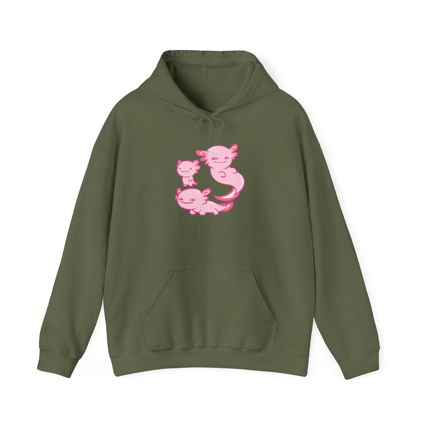 Smiling Axolotl Hoodie