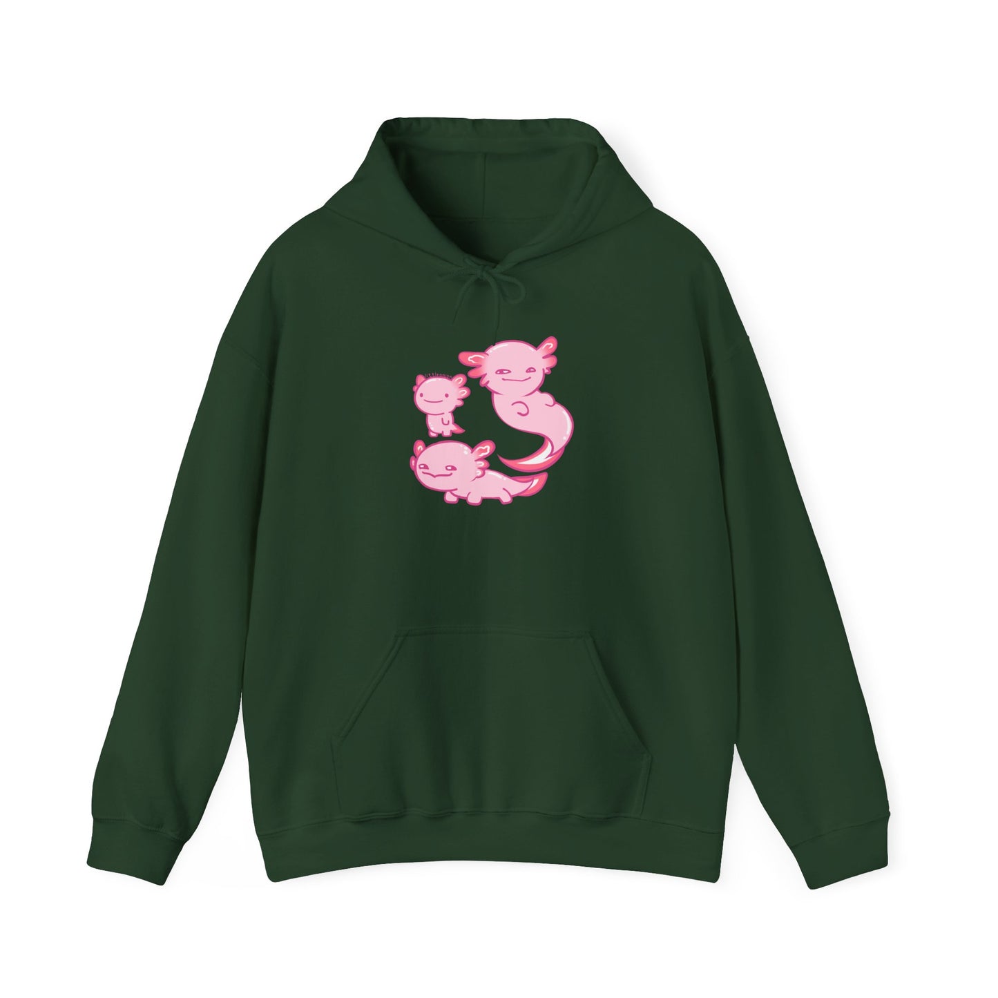 Smiling Axolotl Hoodie