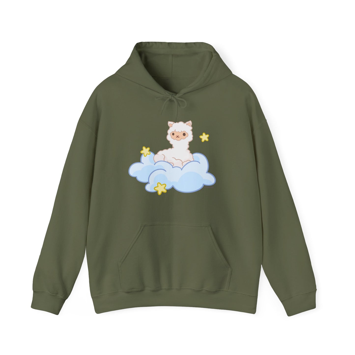 Fluffy Llama Fluffy Cloud Hoodie