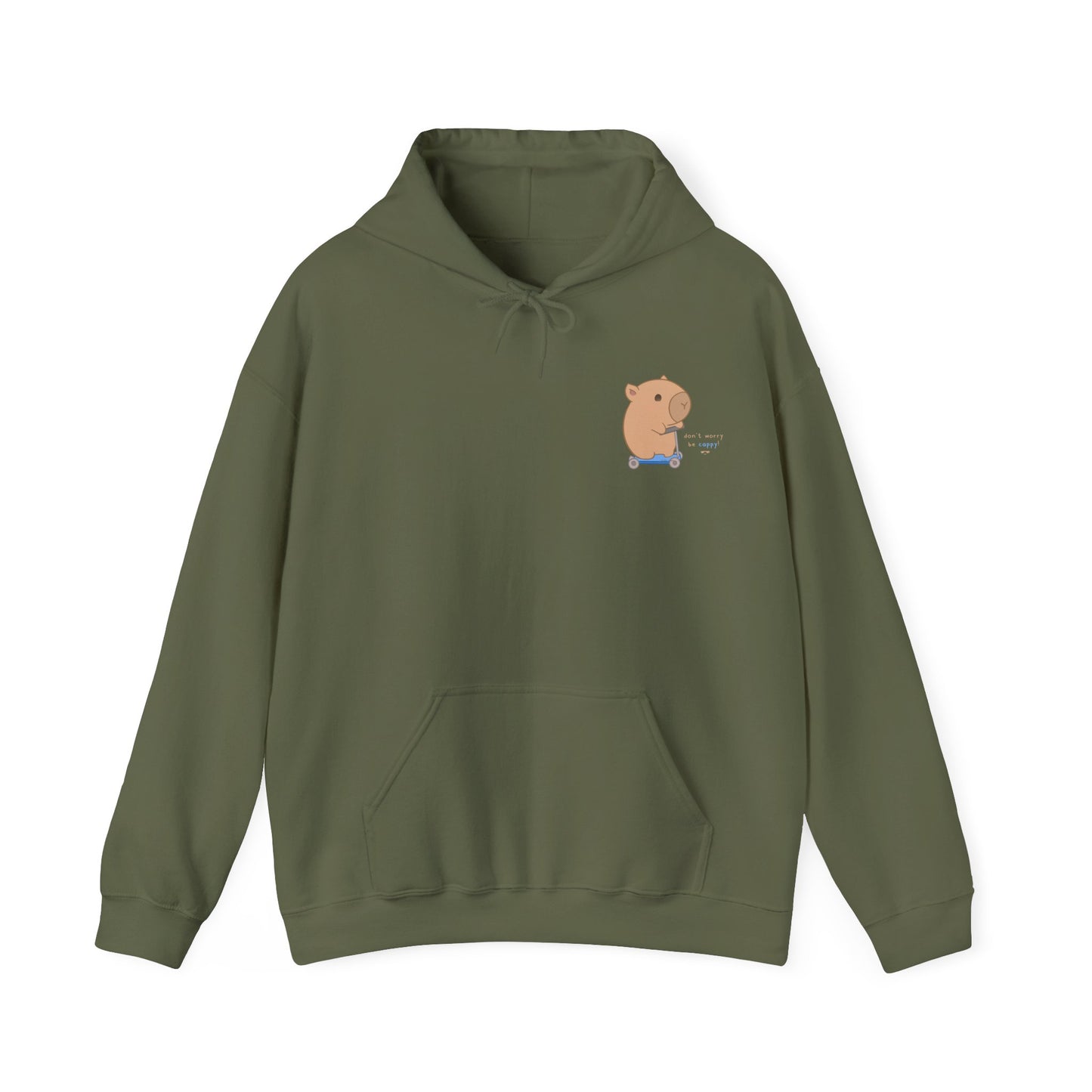 "Be Cappy" Capybaras Hoodie