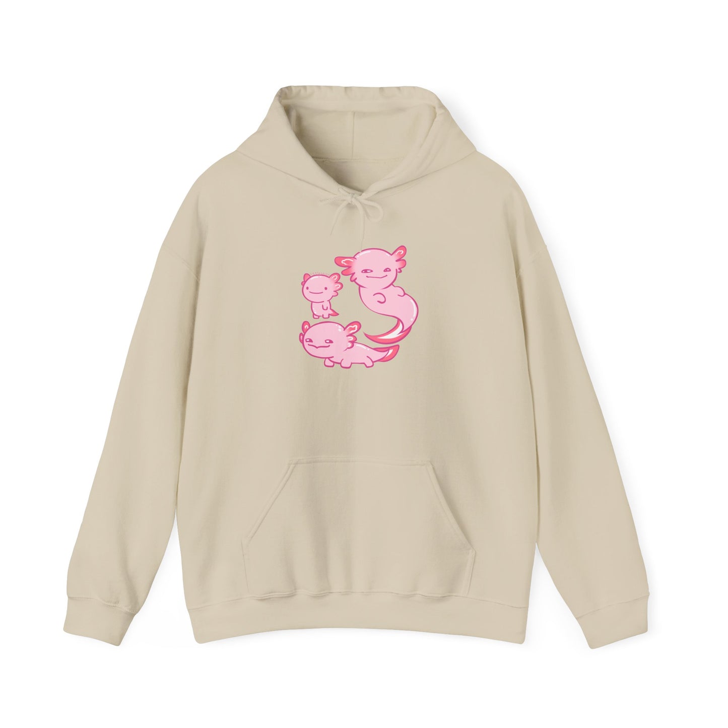 Smiling Axolotl Hoodie