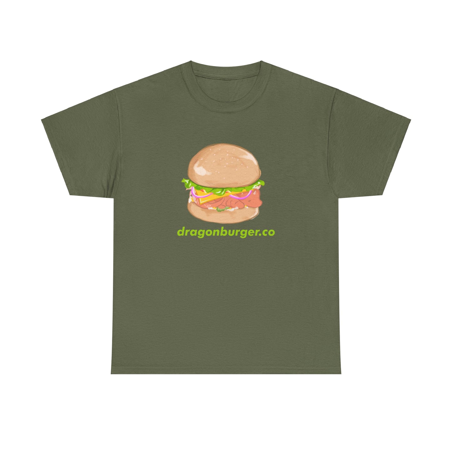 dragon burger tshirt