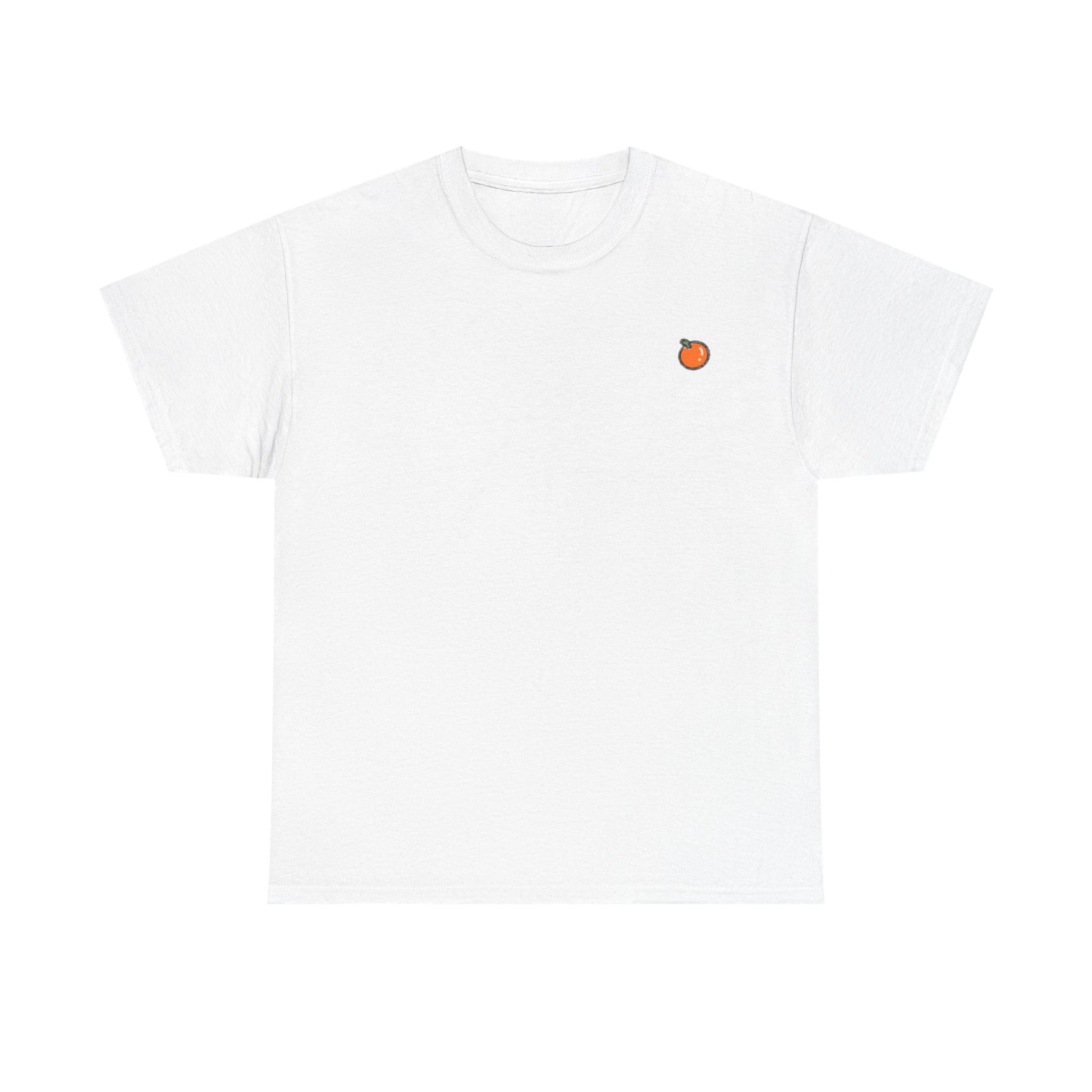 the capybara and tangerine comic tee