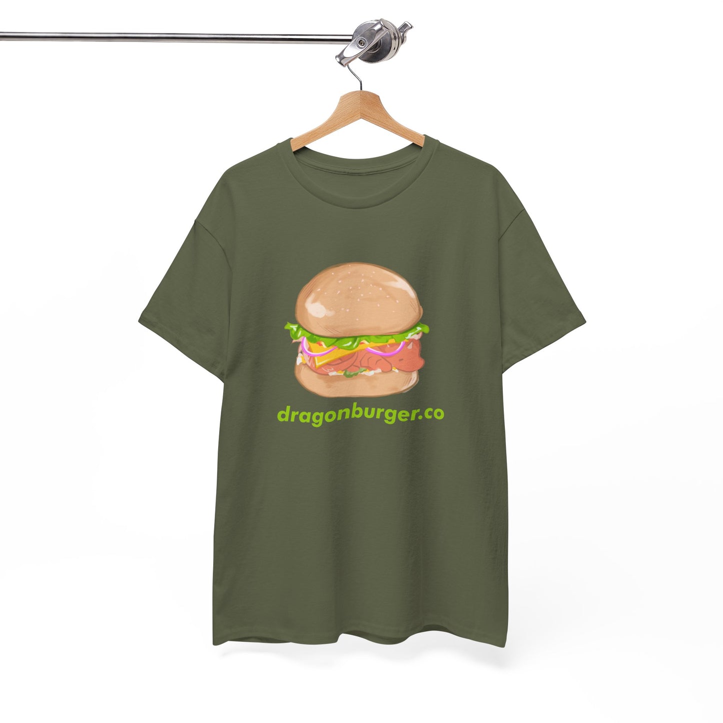 dragon burger tshirt