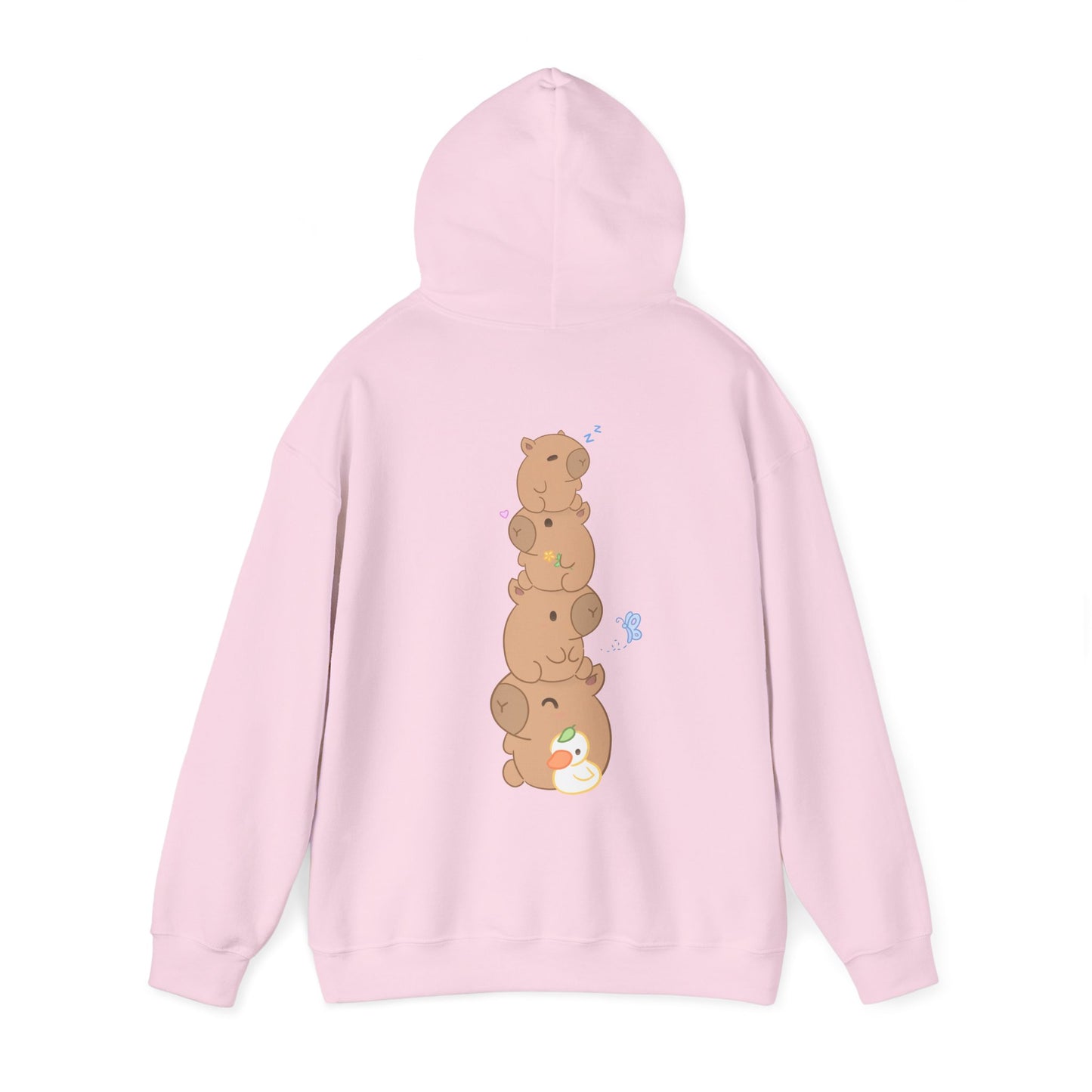 "Be Cappy" Capybaras Hoodie
