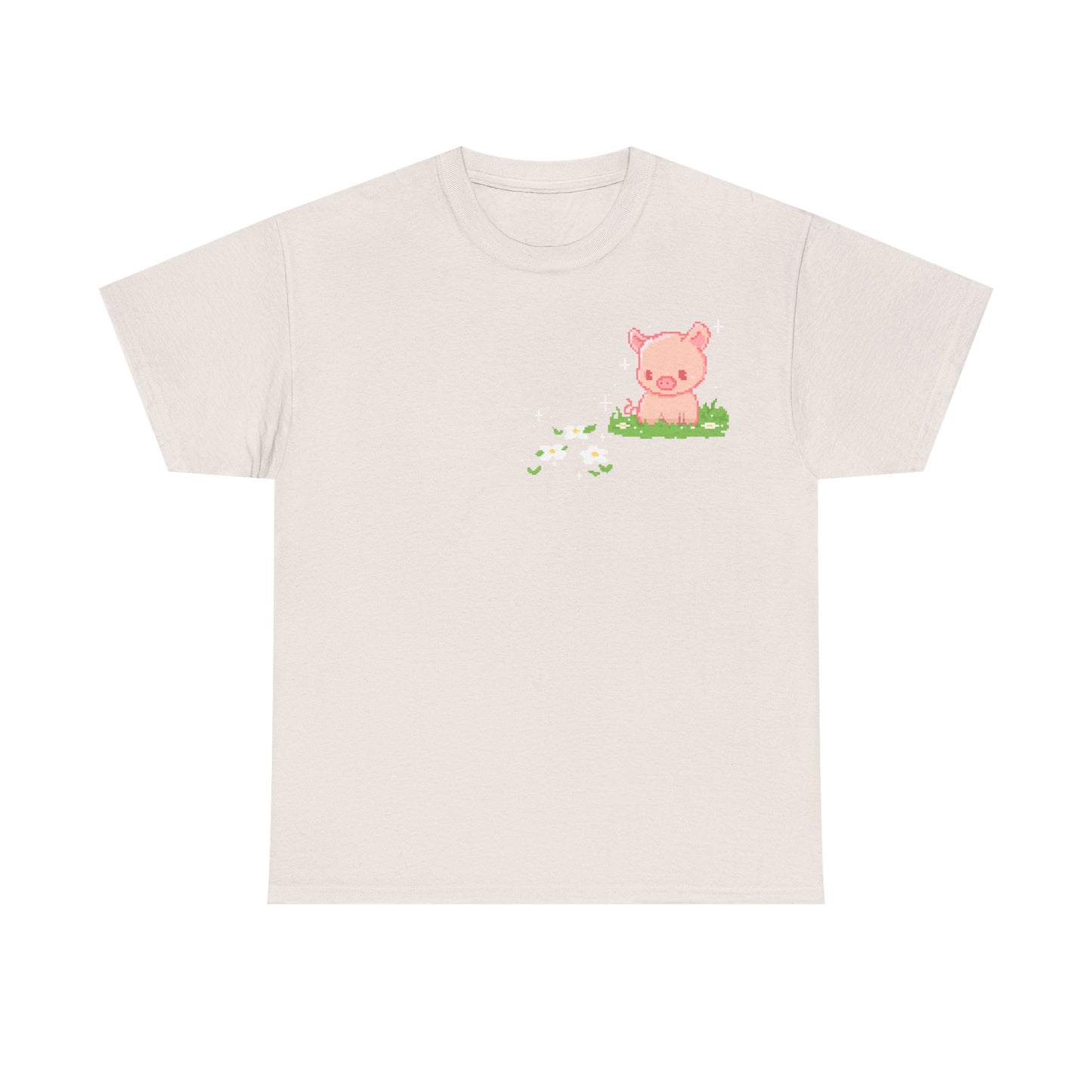 Pixel Piggy Tshirt (not double-sided)
