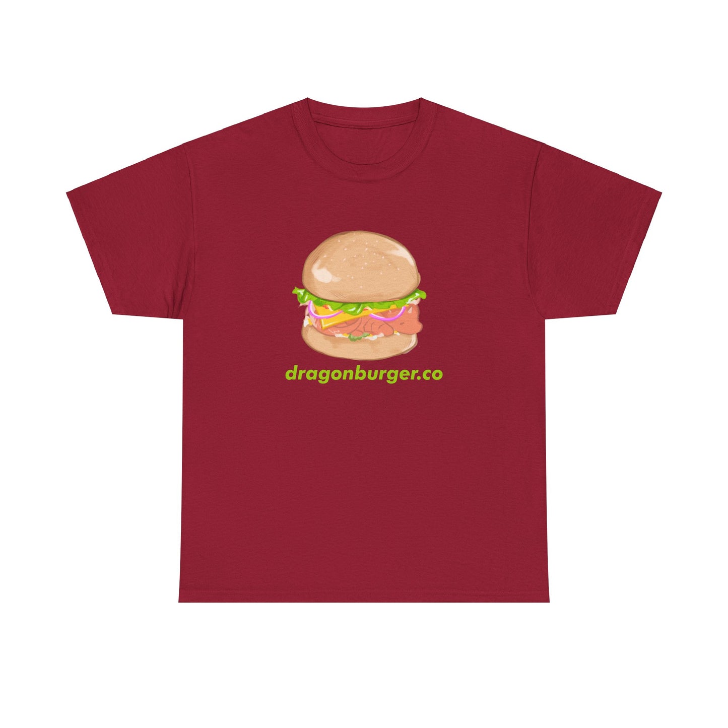 dragon burger tshirt