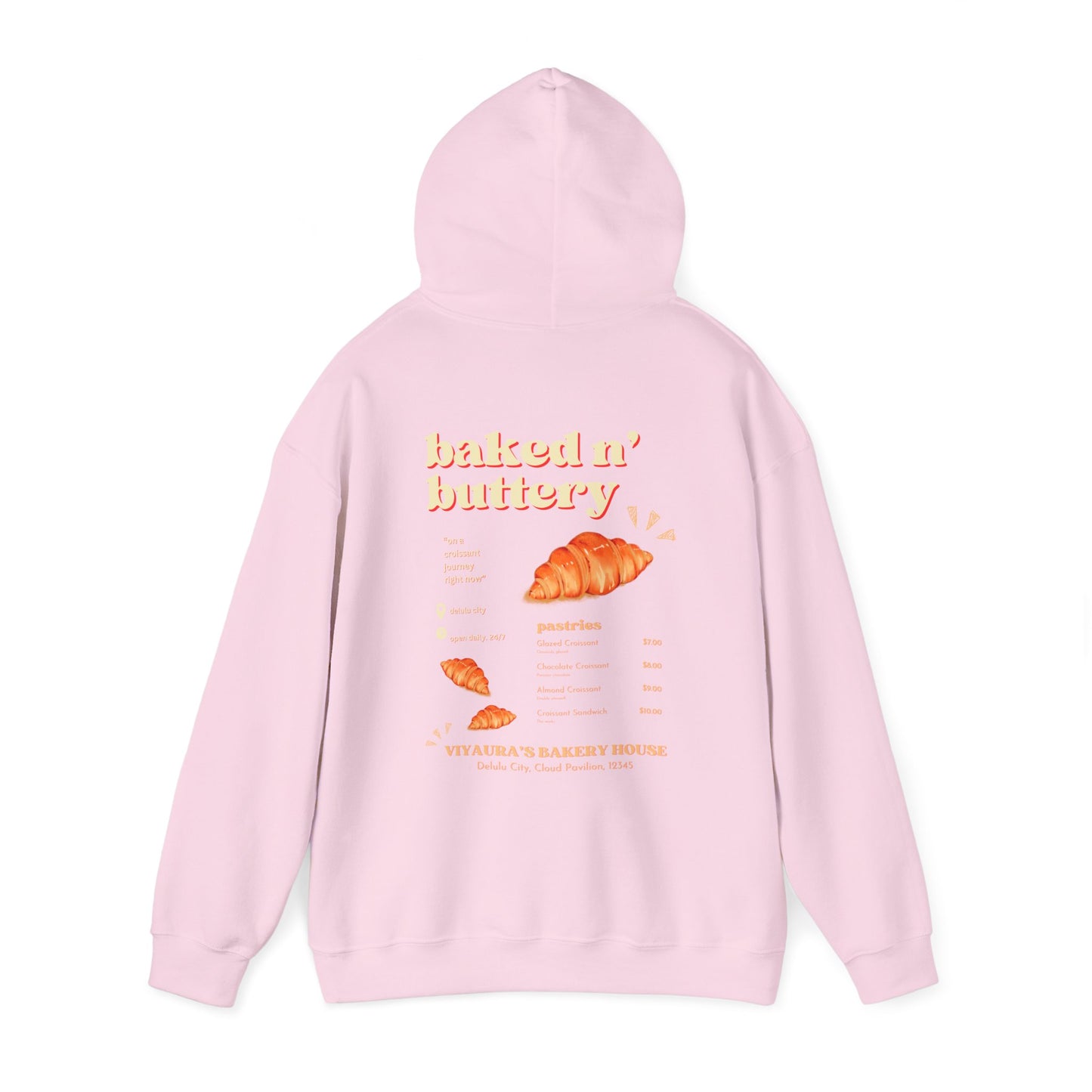 croissant hoodie