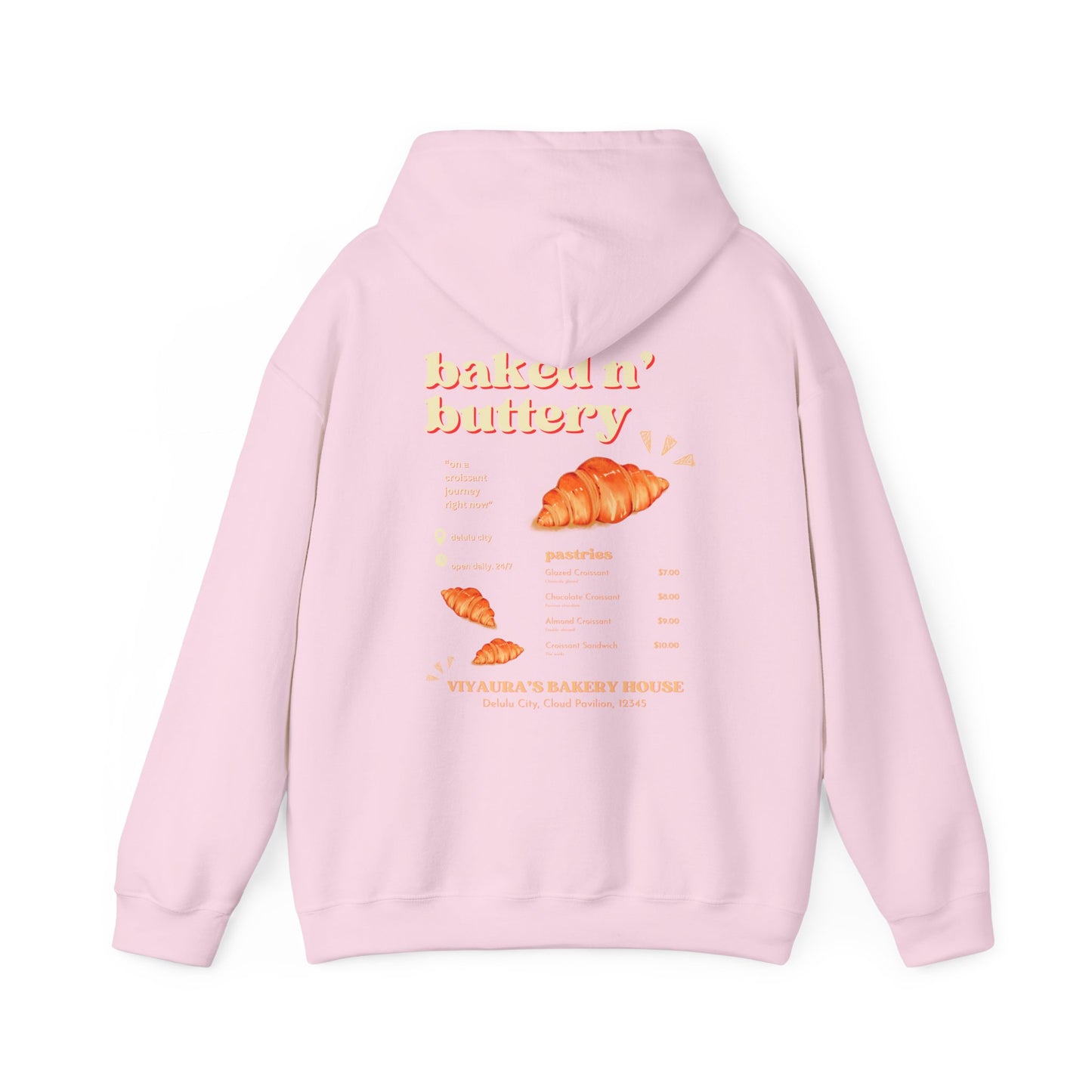 croissant hoodie