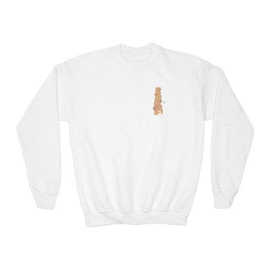 Be Cappy Youth Crewneck Sweatshirt