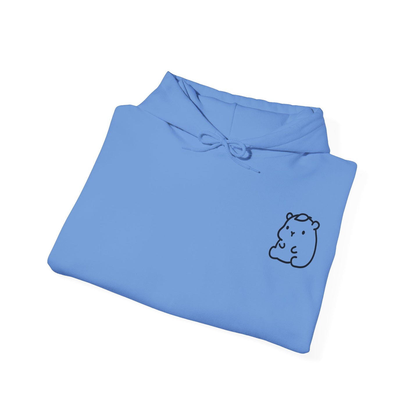 simple black capybara