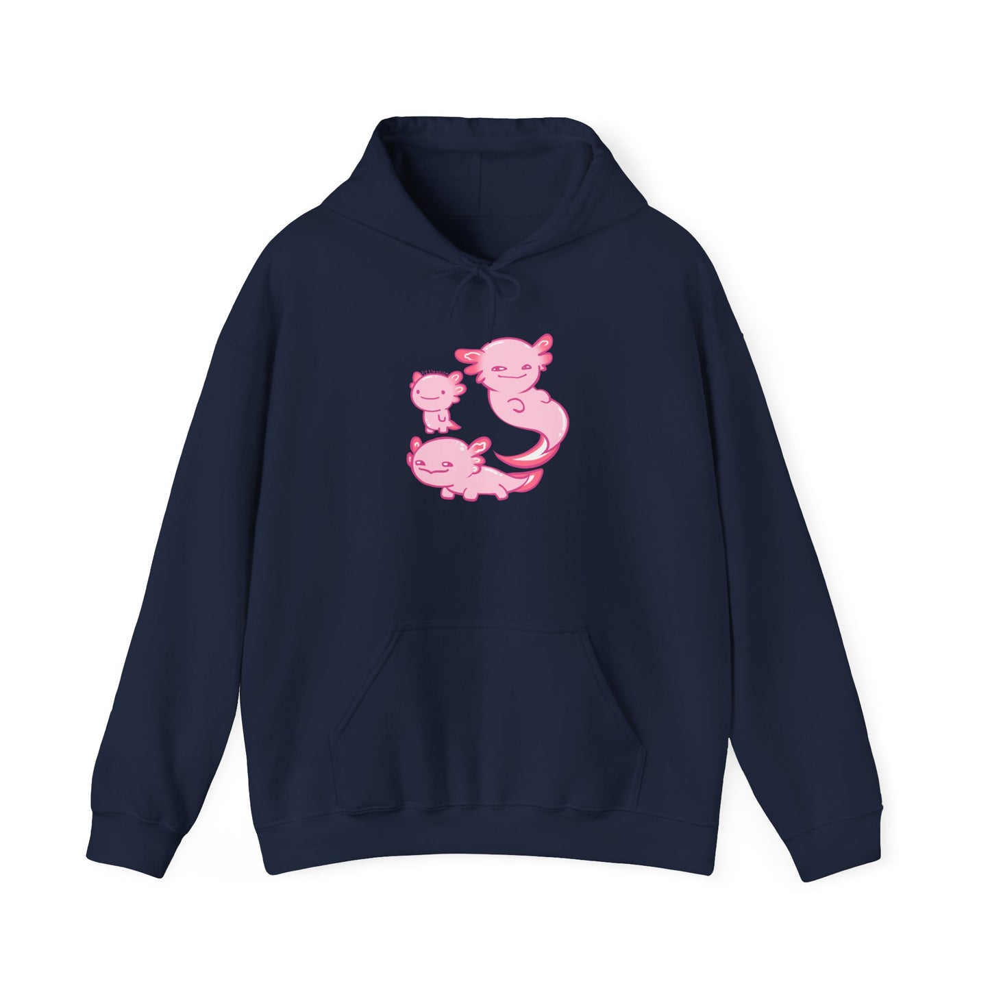 Smiling Axolotl Hoodie