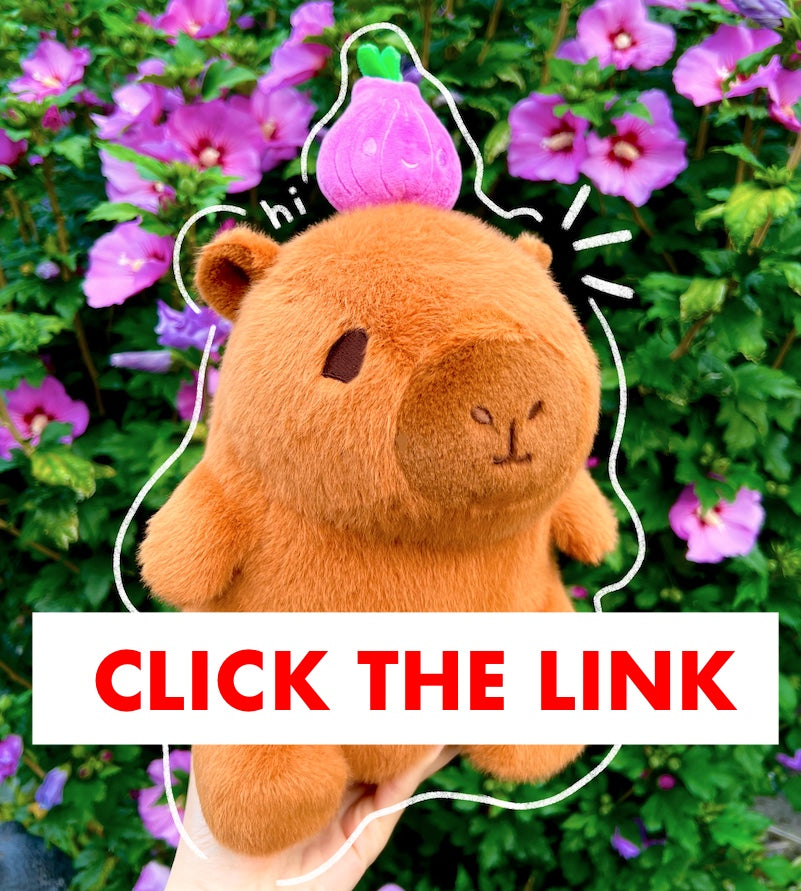 Capybara Plushie (PRE-ORDER)