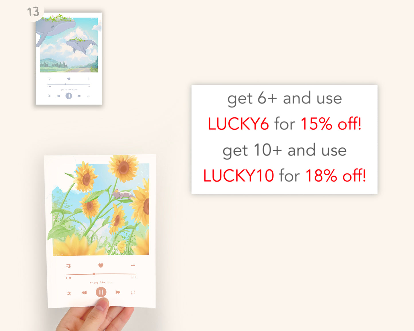 Aesthetic Nostalgic Postcard Prints
