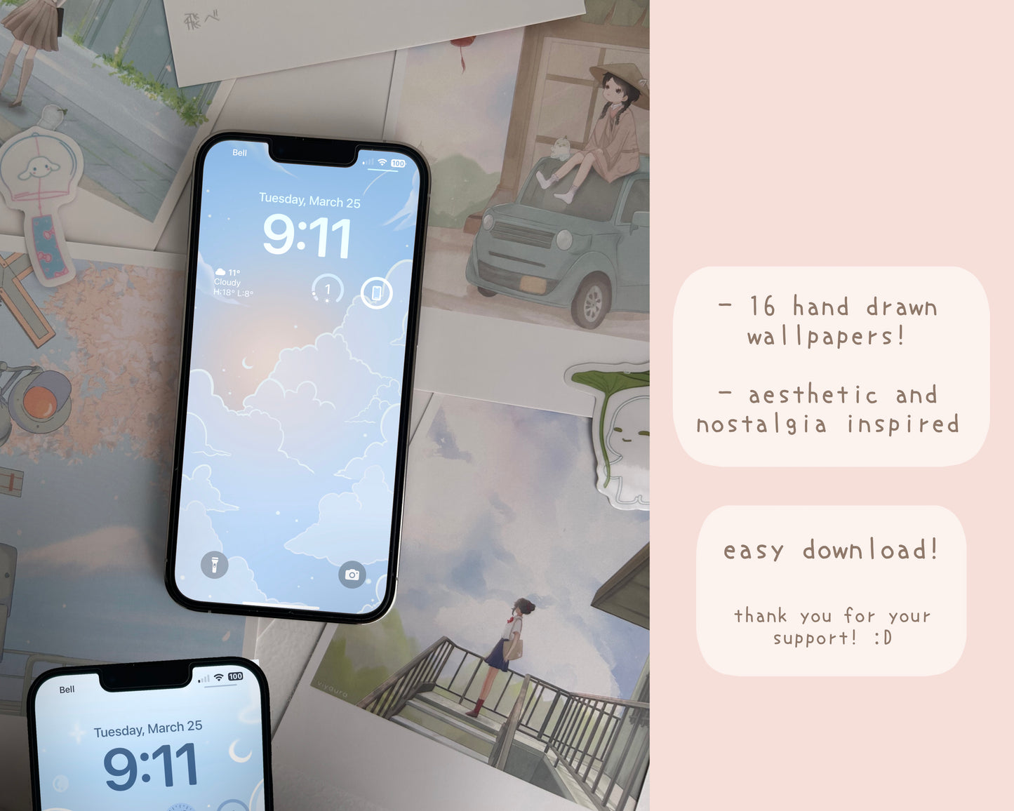 Nostalgic Skies Wallpaper