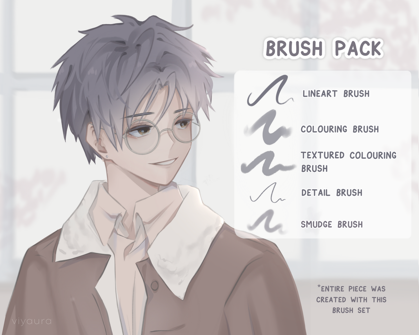 Soft Aesthetic Brush Packs