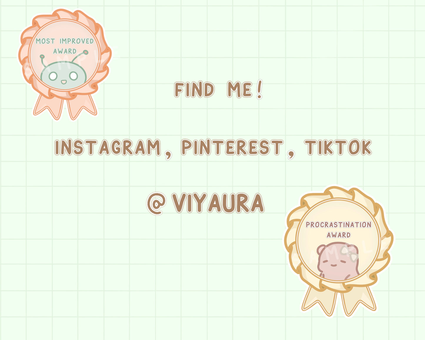 Cute Medals Digital Planner Stickers