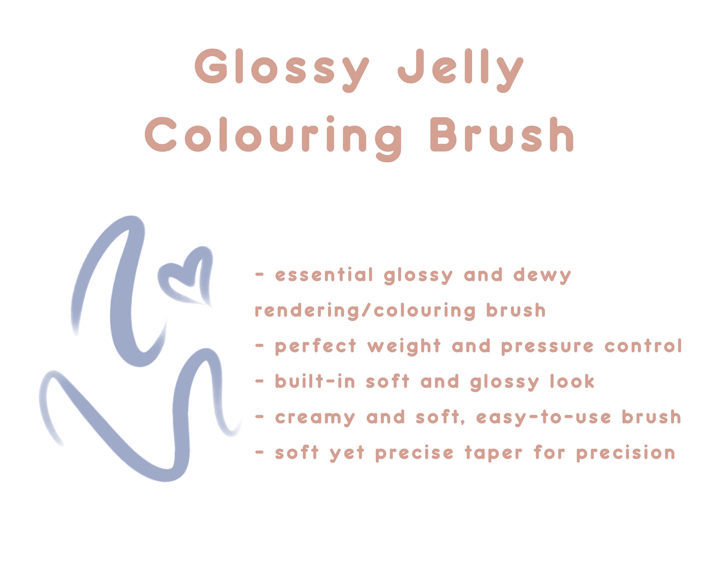 Glossy Jelly Brush Set