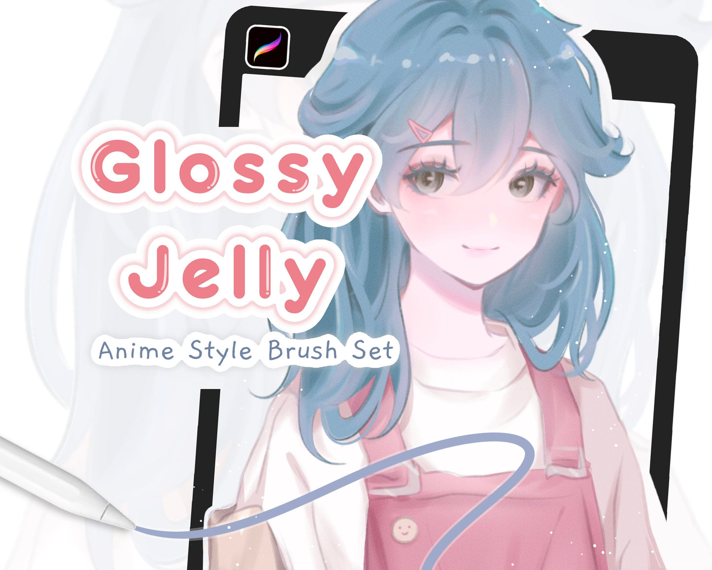 Glossy Jelly Brush Set