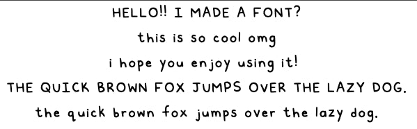Handwritten Font