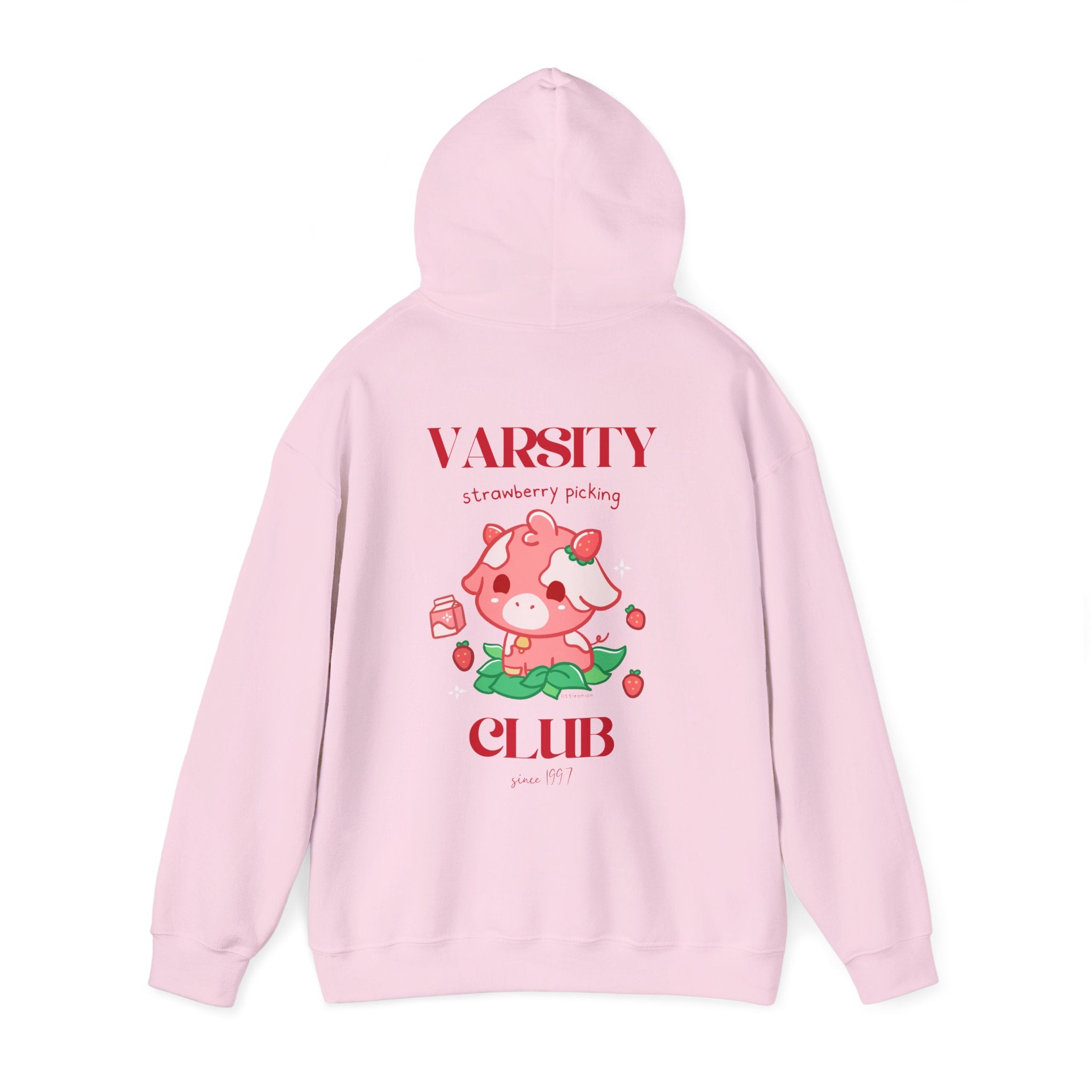 Varsity Strawberry Picking Club Hoodie – viyaura