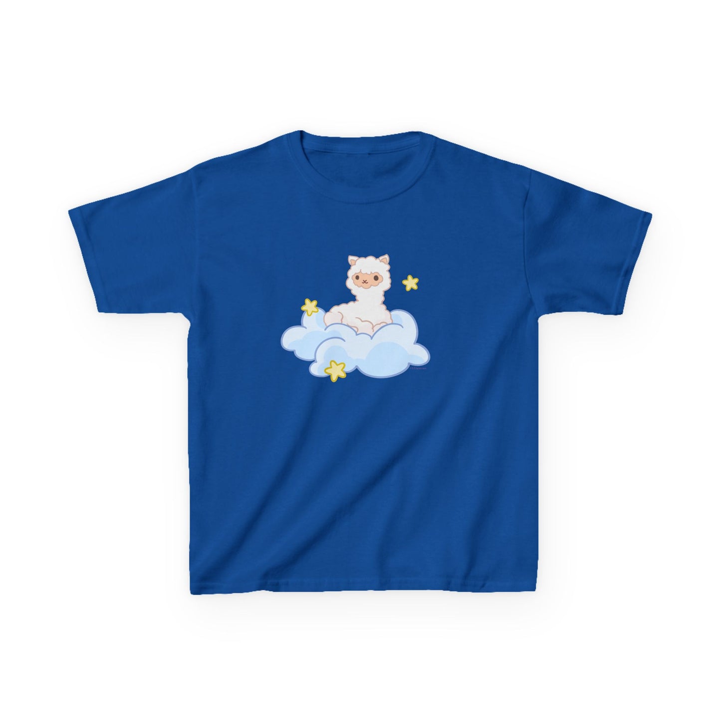 Fluffy Llama Fluffy Cloud Kids Heavy Cotton™ Tee