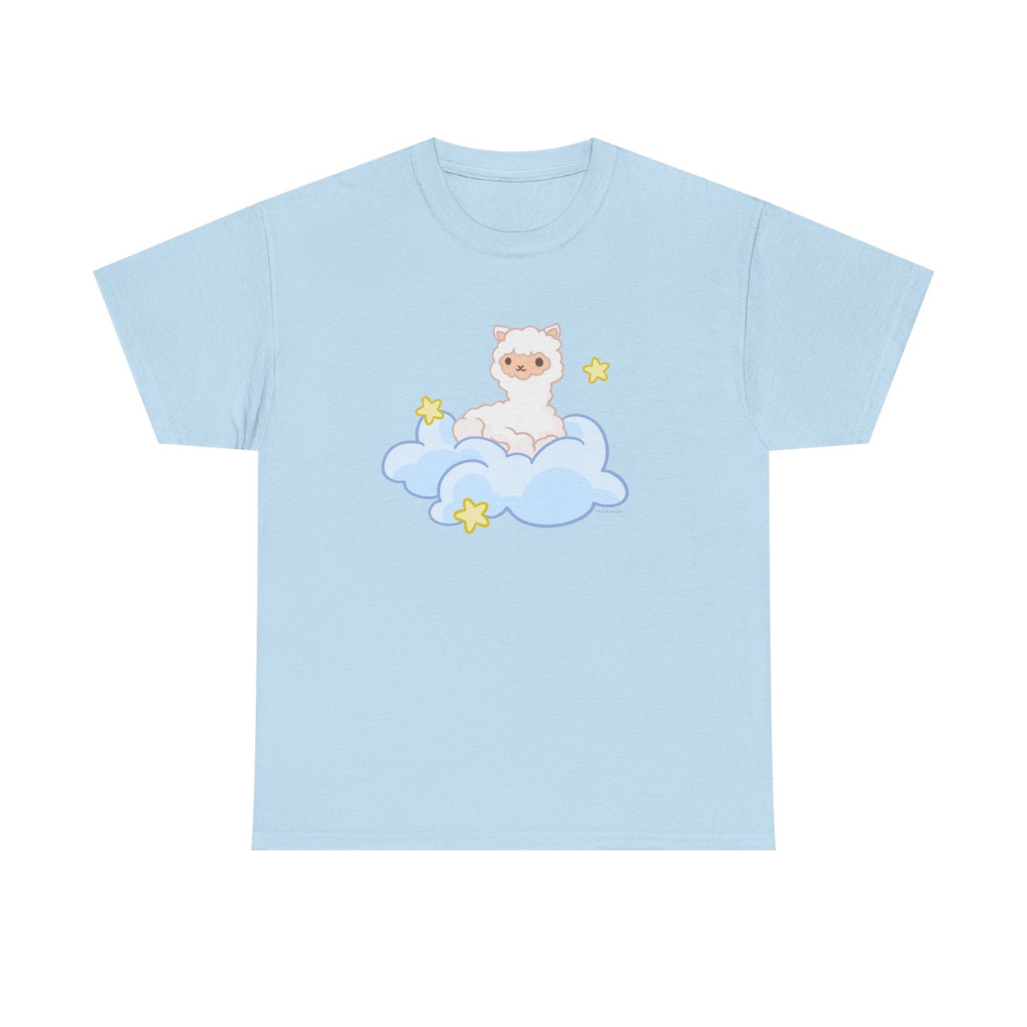 Fluffly Llama Fluffy Cloud Tshirt