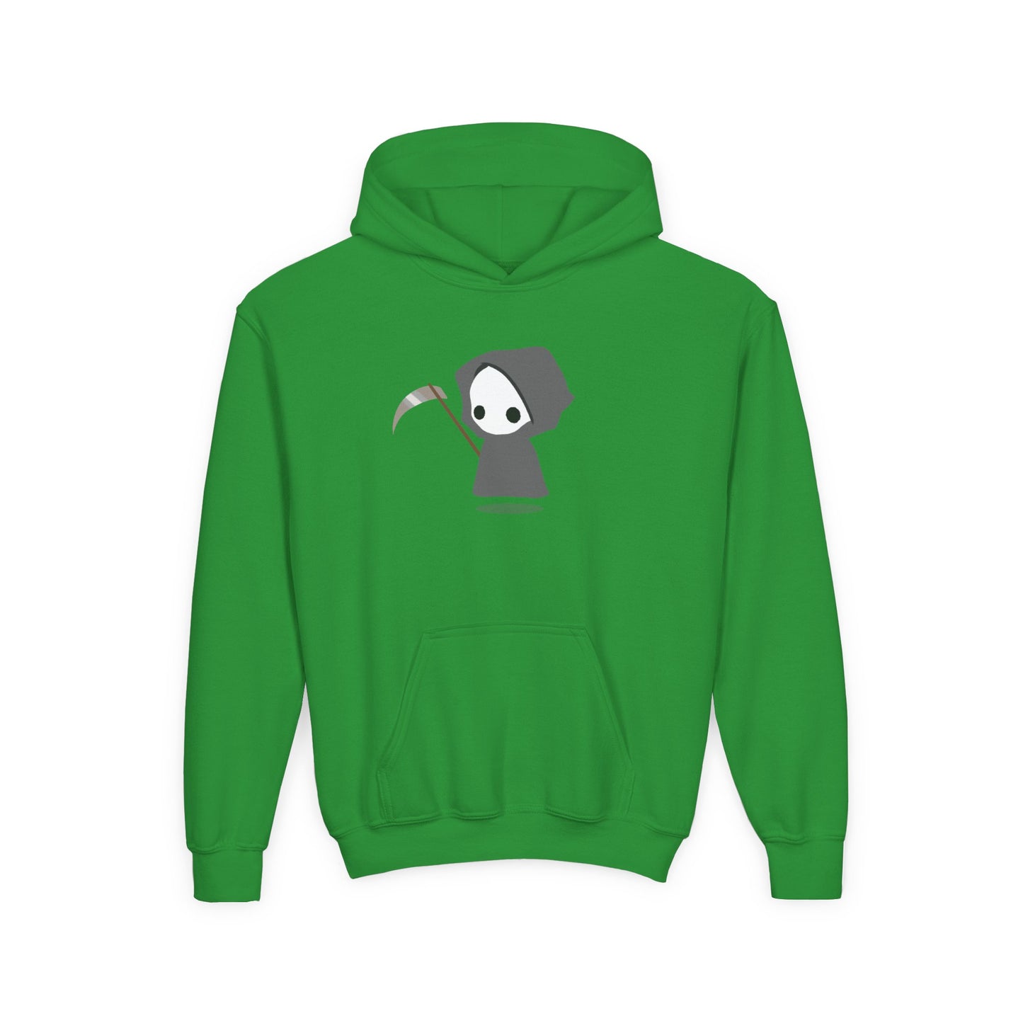 Cute Reaper: Youth Heavy Blend Hooded Sweatshirt