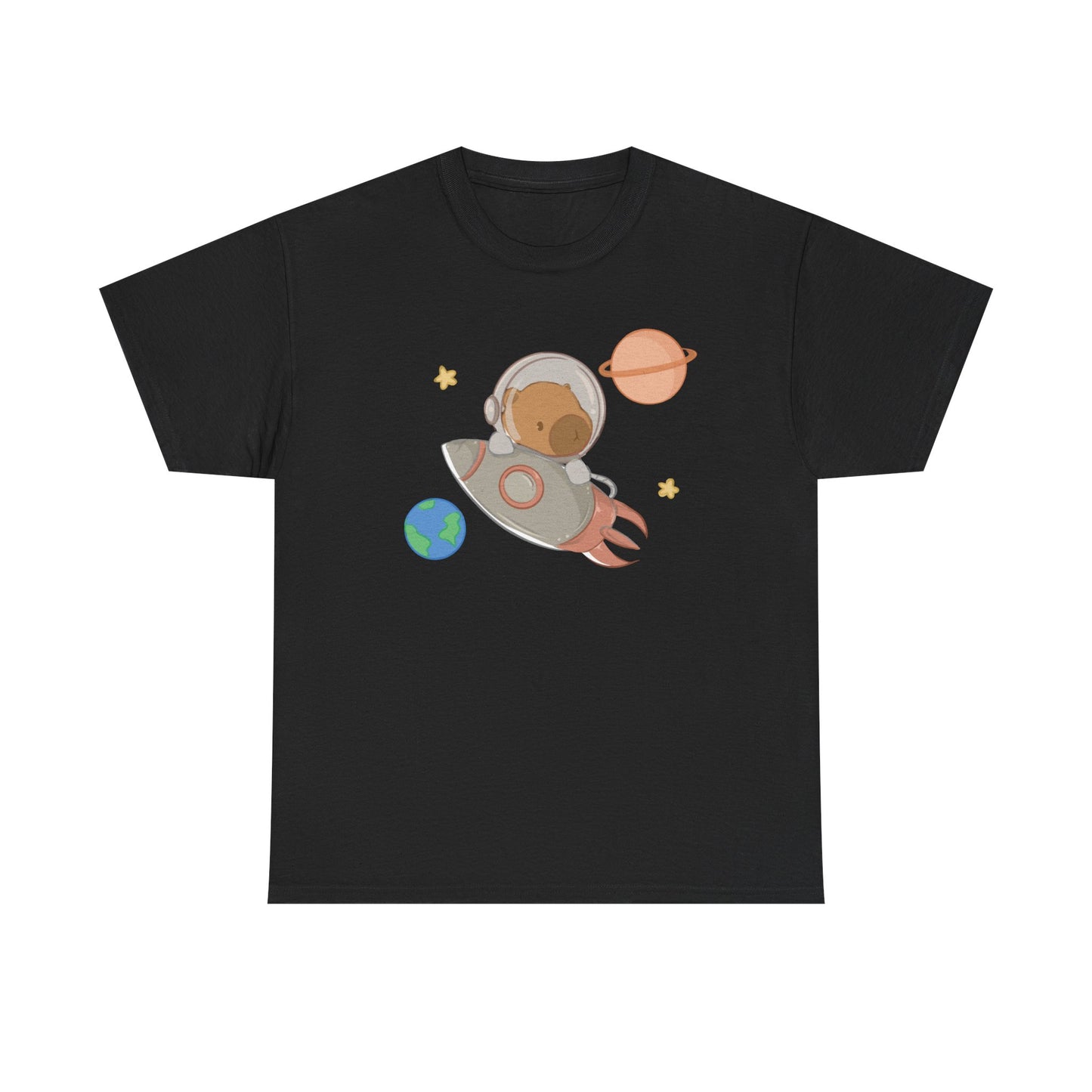 astronaut capy tshirt