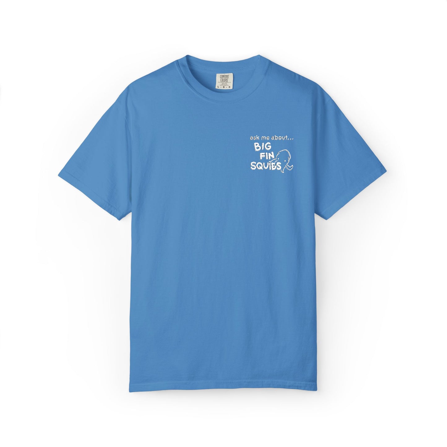 tell me about squids embroidery tshirt