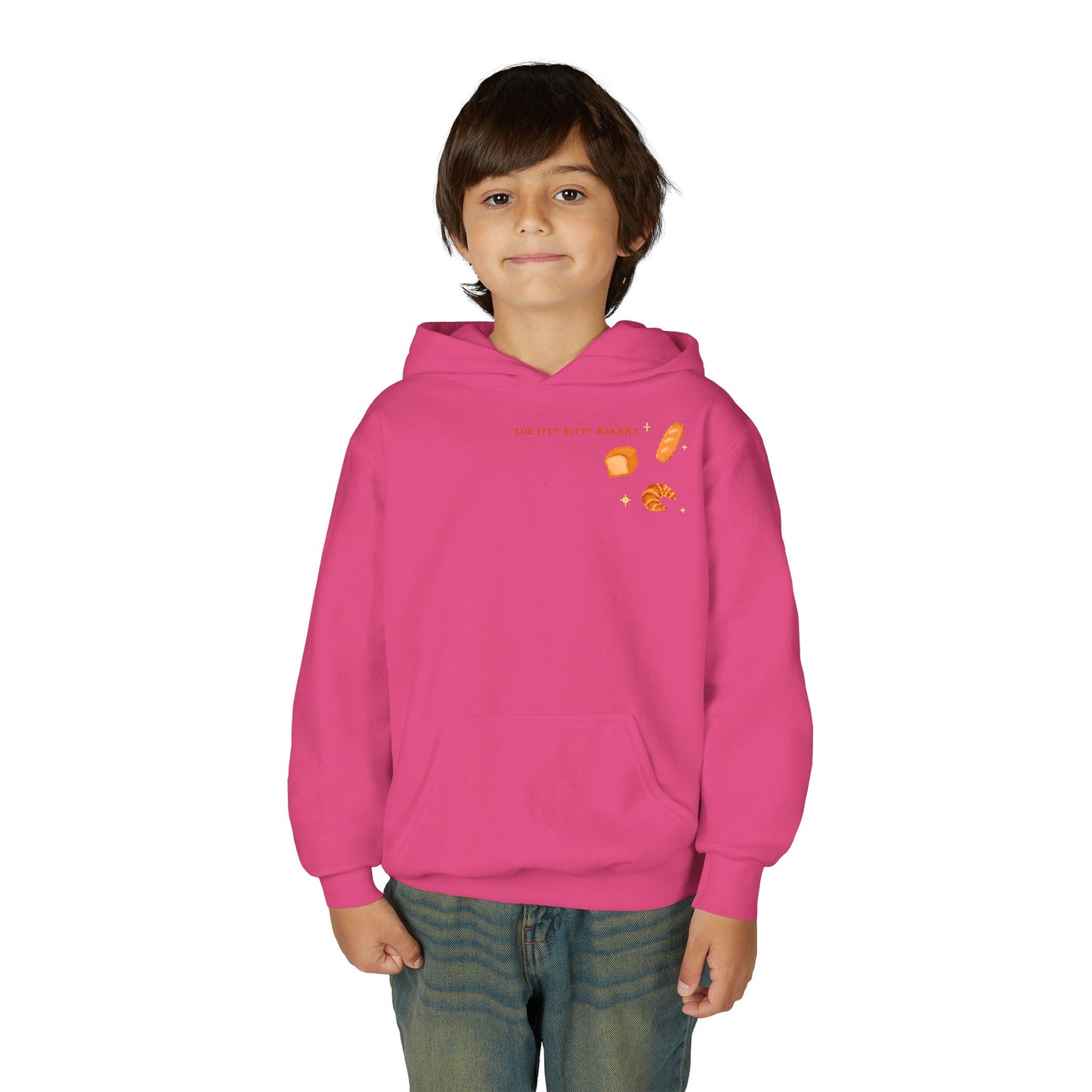 Itty Bitty Bakery: Youth Heavy Blend Hooded Sweatshirt