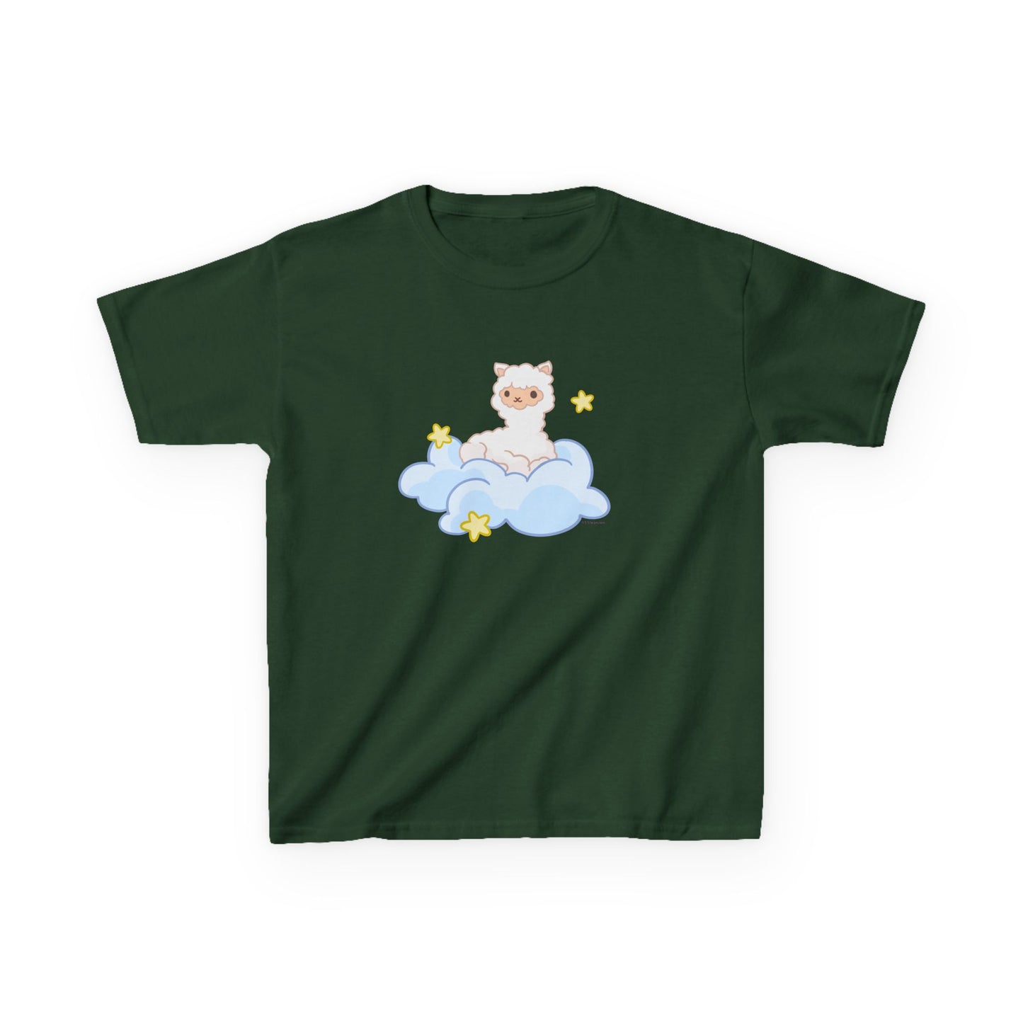 Fluffy Llama Fluffy Cloud Kids Heavy Cotton™ Tee