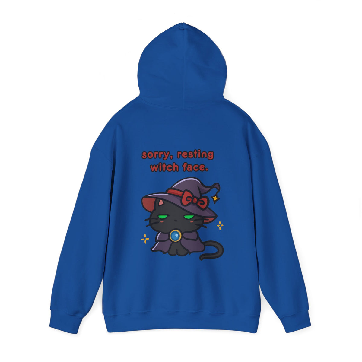 Resting Witch Face Halloween Hoodie