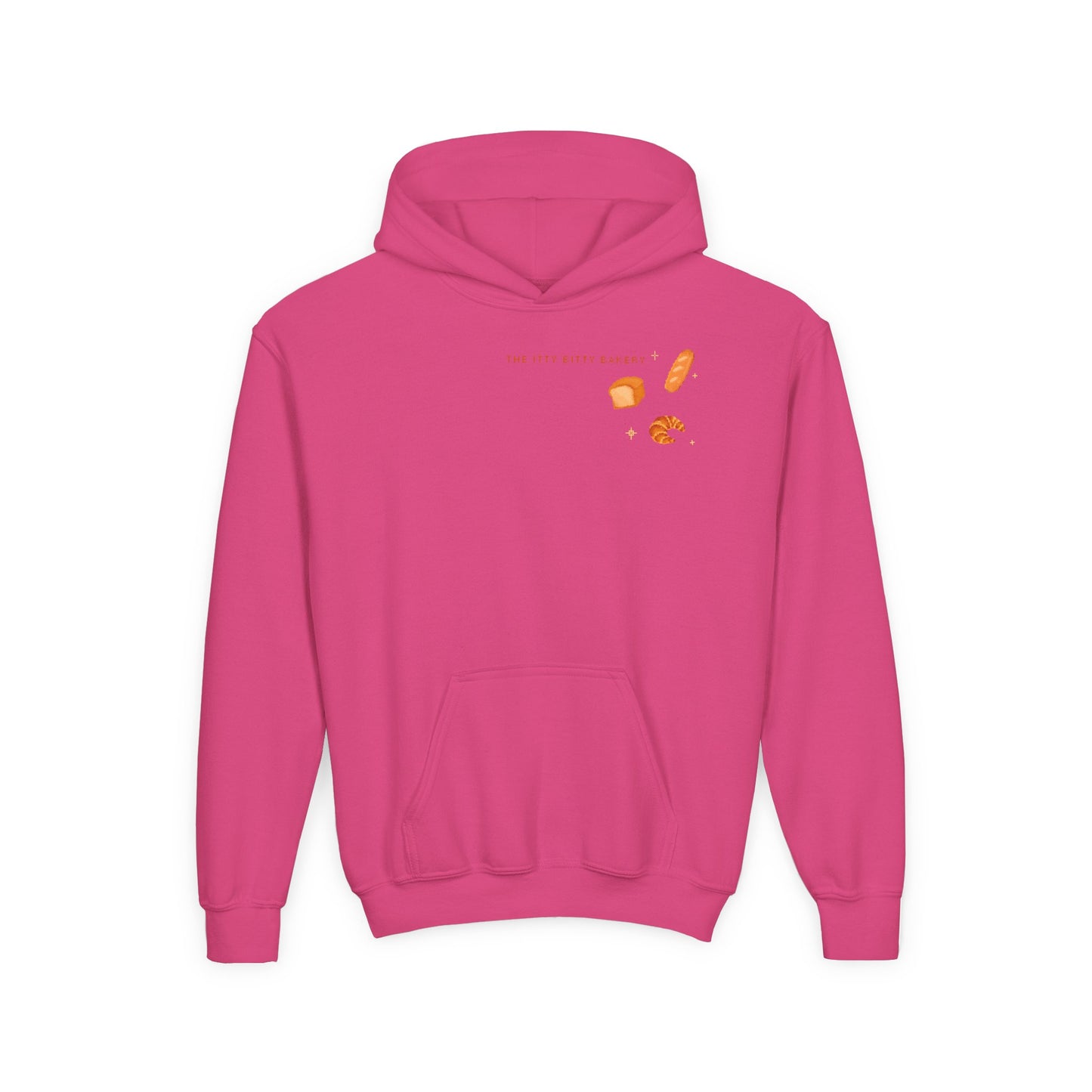 Itty Bitty Bakery: Youth Heavy Blend Hooded Sweatshirt