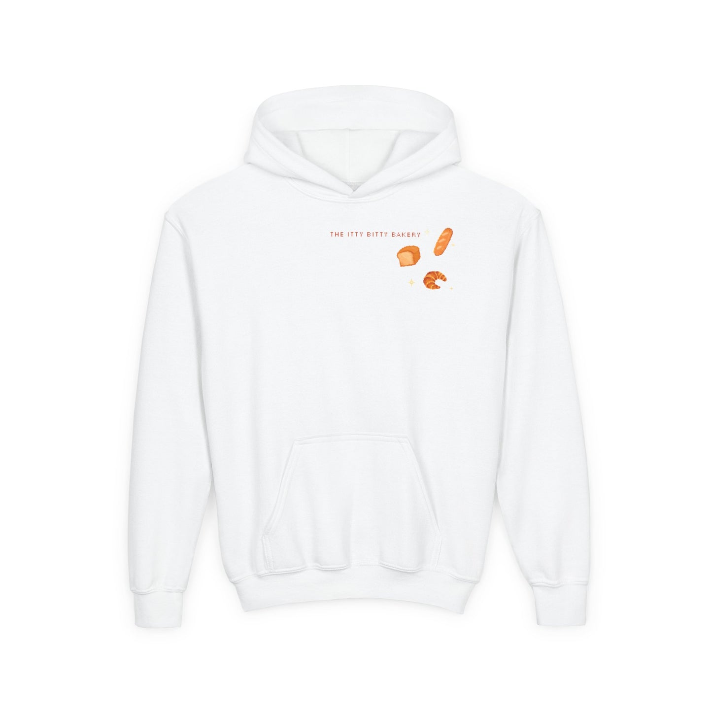 Itty Bitty Bakery: Youth Heavy Blend Hooded Sweatshirt