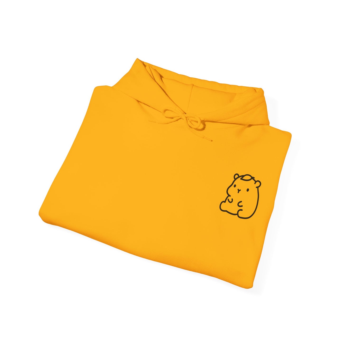 simple black capybara