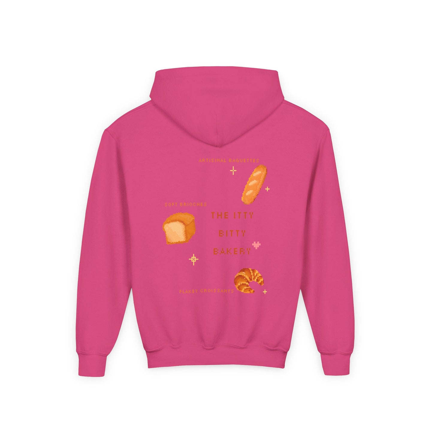 Itty Bitty Bakery: Youth Heavy Blend Hooded Sweatshirt