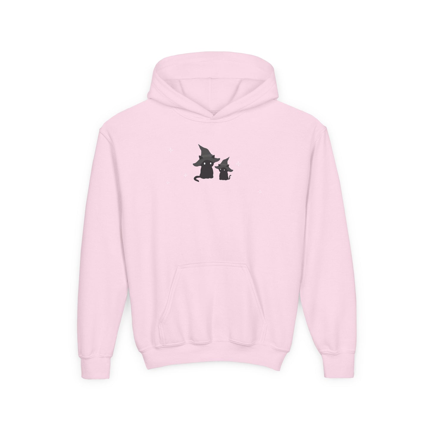 Black Cat: Youth Heavy Hooded Sweatshirt