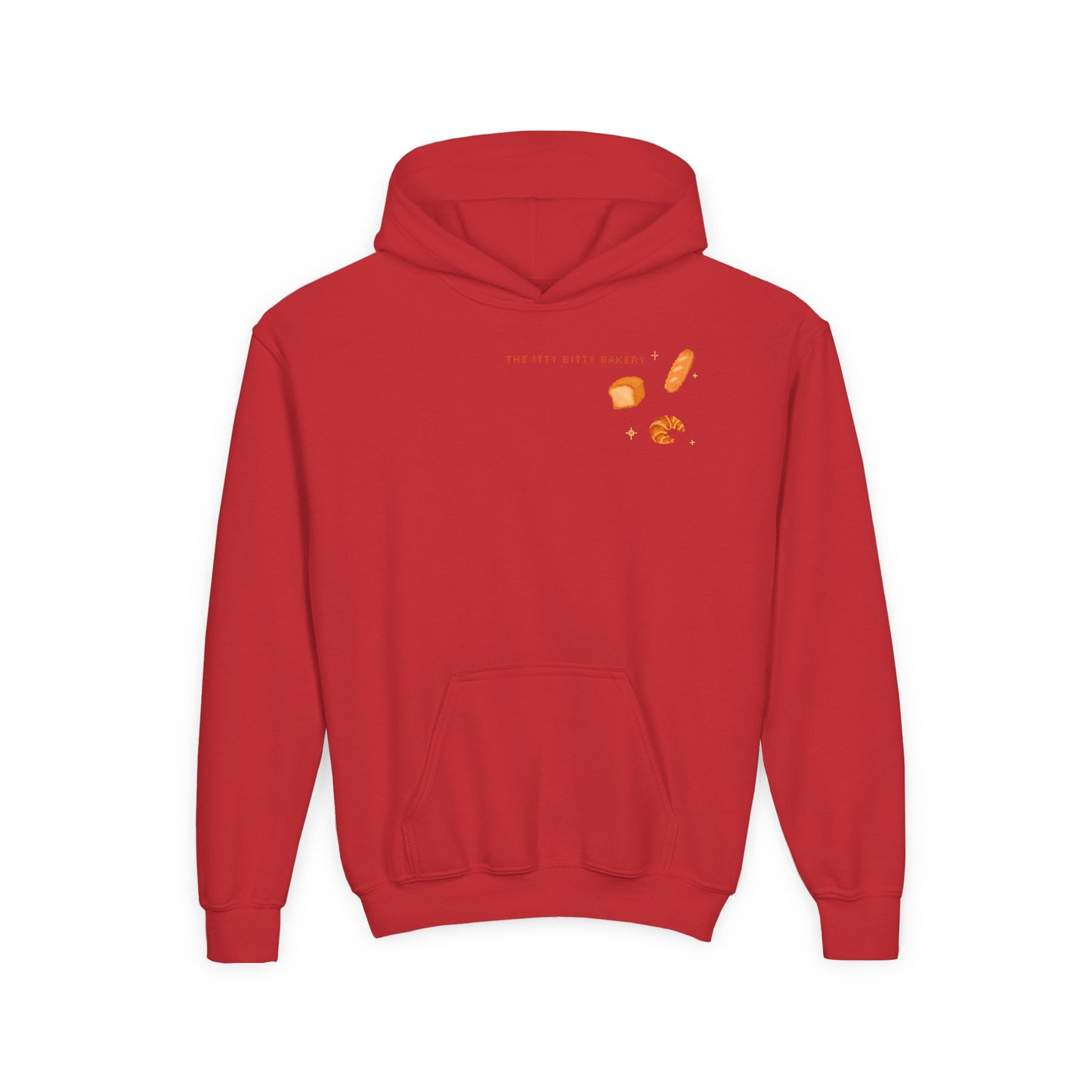 Itty Bitty Bakery: Youth Heavy Blend Hooded Sweatshirt