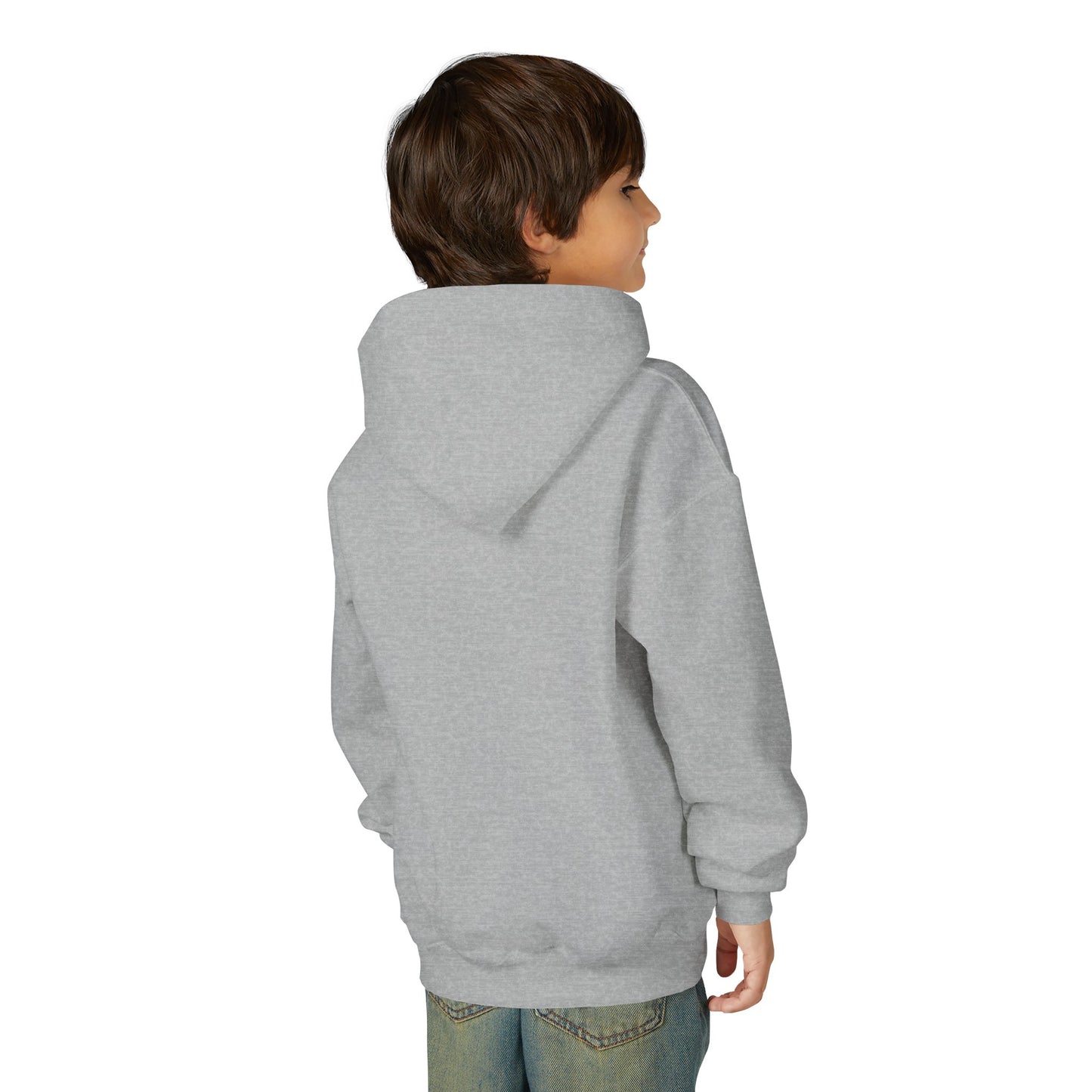 Cute Reaper: Youth Heavy Blend Hooded Sweatshirt