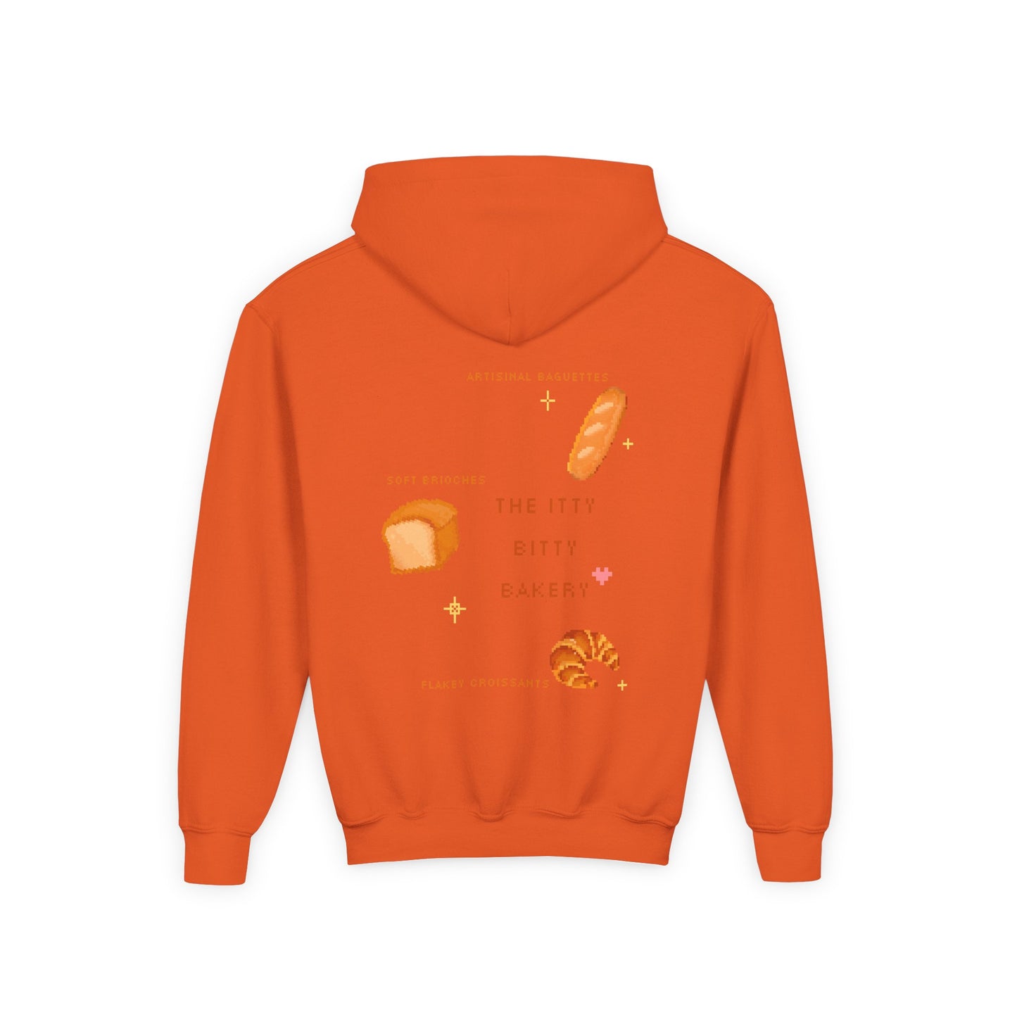 Itty Bitty Bakery: Youth Heavy Blend Hooded Sweatshirt