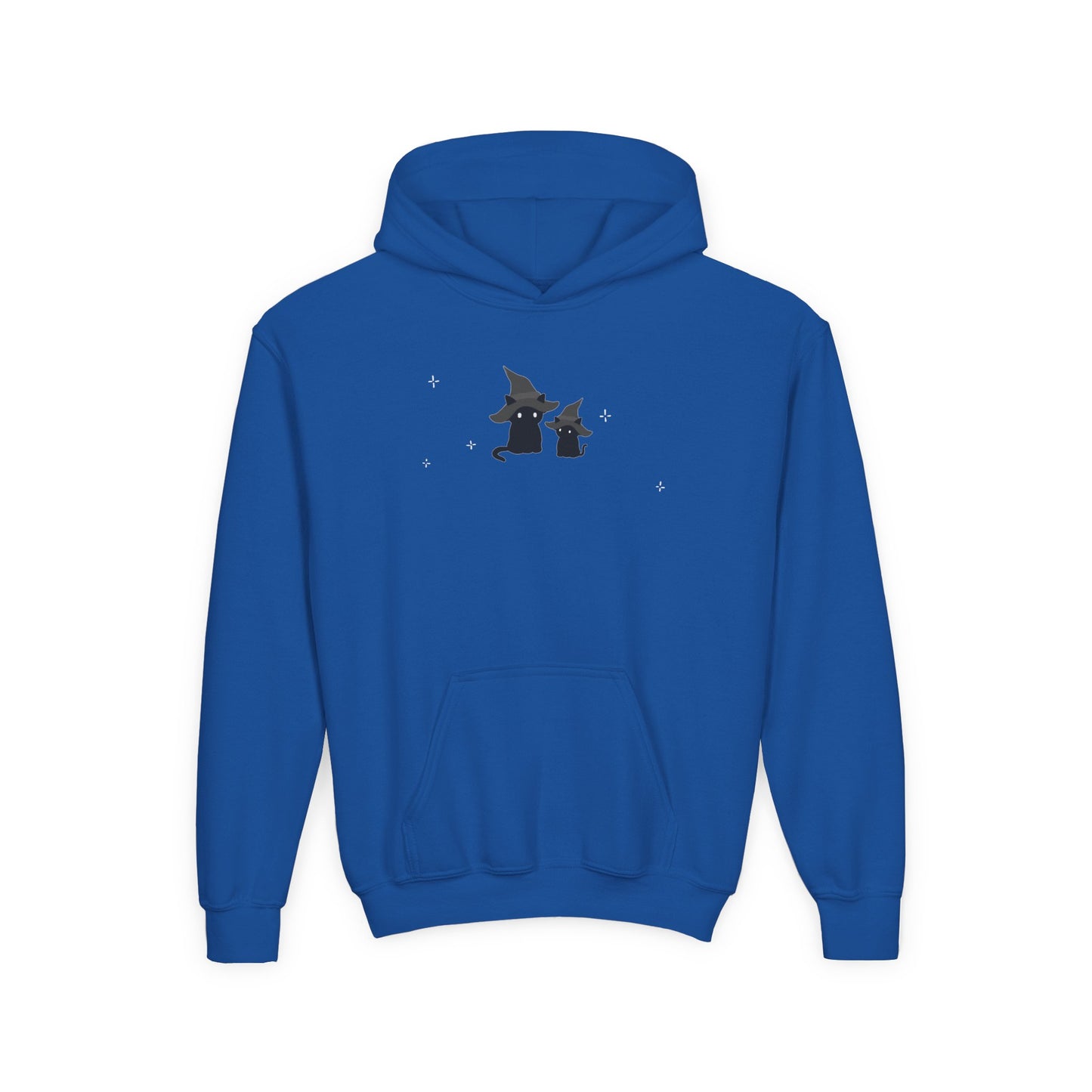 Black Cat: Youth Heavy Hooded Sweatshirt