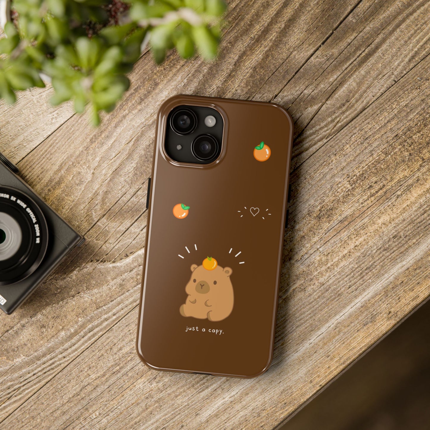 tangerine capy phone case